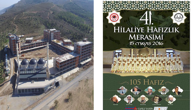 HİLALİYE KUR'AN KURSLARI 41. HAFIZLIK MERASİMİ
15 MAYIS PAZAR GÜNÜ YAPILACAK