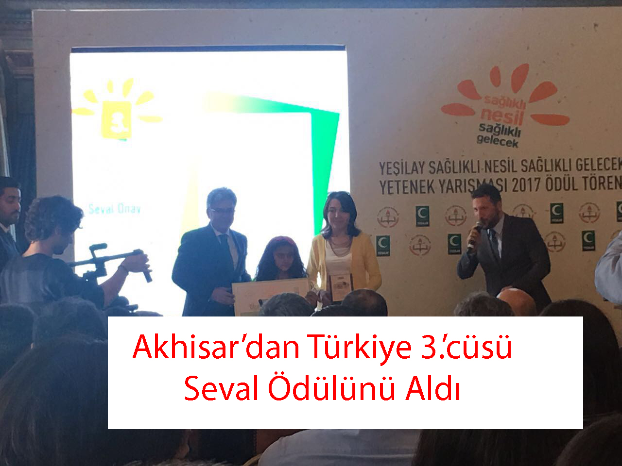 Akhisar'dan Türkiye 3.'cüsü Seval Ödülünü Aldı.