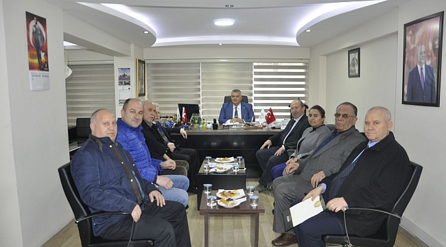 AK Parti Akhisar'dan Büyükşehir'e Ziyaret