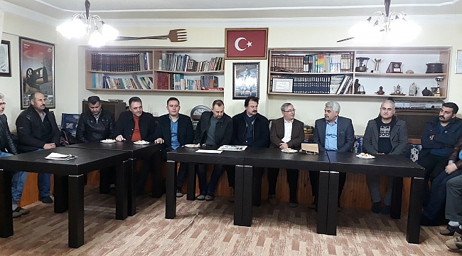 Atso Başkan adayı Erol Boşnak meclis üyesi adayları ile birlikte ziyaretlerine devam ediyor.
