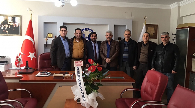 Erzurumlular Derneği Müftü Eviş ziyareti
