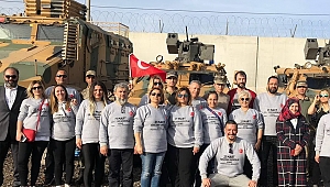 Akhisarlı Down sendromlu çocuklardan Mehmetçiğe destek