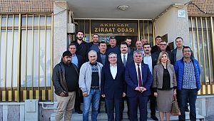 ATSO Başkan Adayı Boşnak, Ziraat Odasını ziyaret etti