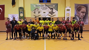 Hüseyin Çeçen ve Armağan Özeş Futsal turnuvasında 2'inci hafta başladı