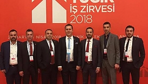AKGİAD YÖNETİM KURULU TÜGİK 2018 İŞ ZİRVESİNDE