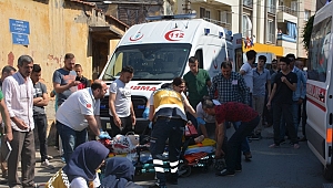AKHİSAR'DA SOKAK ORTASINDA DEHŞET