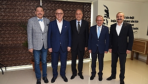 Başkan Ergün, Akhisar Ticaret ve Sanayi Odası Yeni Yönetimini Ağırladı