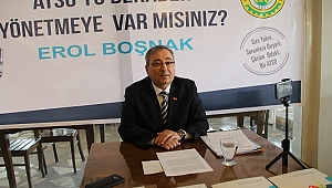 EROL BOŞNAK'DAN SEÇİM ÖNCESİ TEŞEKKÜR AÇIKLAMASI