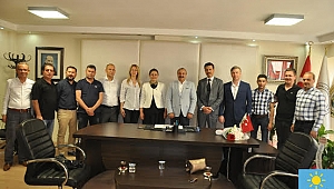 İYİ PARTİ'DEN ATSO'YA ZİYARET