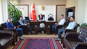 Kent Konseyi Gençlik Meclisi Kaymakam Peker'i ziyaret etti