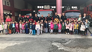 Öğrenciler İtfaiye yi Gezdi