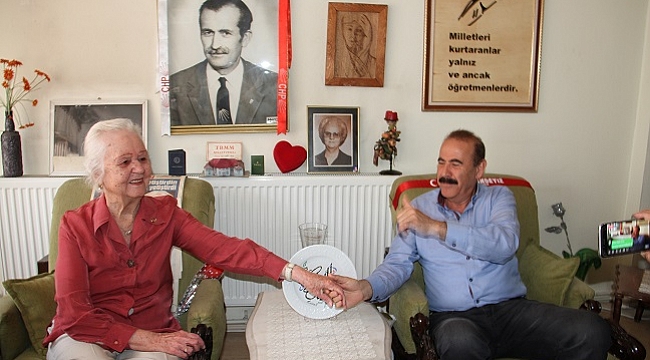 TRT SES SANATÇISIN'DAN NEVİN DAĞLIYA ZİYARET