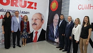 Akhisar CHP İlçe Teşkilatı Seçim Bürosu Açtı.