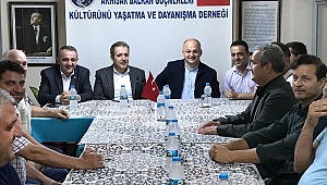 Makedonya Türk Demokrat Partisi Genel Başkanı Akhisar'da
