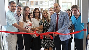 Şehit Hasan Acar Ortaokulu sergisi açıldı