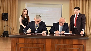 Sumgayıt Devlet Üniversitesi ile Kazan Devlet Enerji Üniversitesi arasında işbirliği anlaşması imzalandı