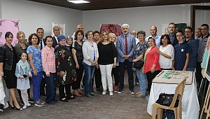 Tarihi Dombaycıoğlu Han'ında Çağlak Festivali sergisi açıldı
