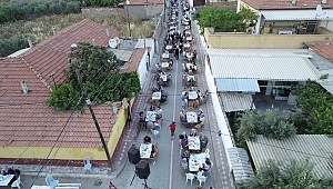 Akhisar Belediyesi mahalle iftarları Reşatbey Mahallesinde son buldu