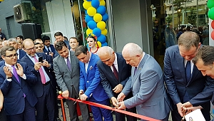 Kiev'de Azerbaycan Ticaret Evinin açılışı oldu