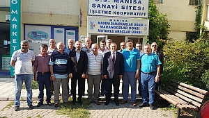 MHP’Lİ AKÇAY ESNAF VE SANATKÂRLAR ODALARINI ZİYARET ETTİ