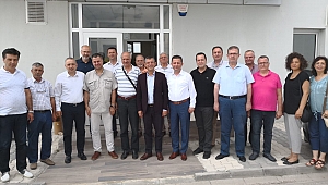 ÖZEL VE BAKIRLIOĞLU'NUN ORGANİZE SANAYİ BÖLGESİ İLE TYH FABRİKASINA ZİYARETİ