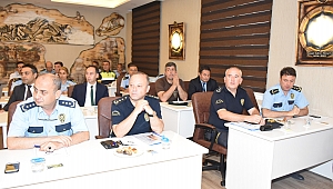SEÇİM GÜVENLİĞİ TOPLANTISI YAPILDI