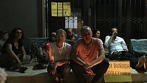 BAKIRLIOĞLU 301 MADENCİ ŞEHİT AİLESİYLE NÖBETTE