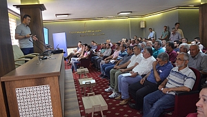 İLÇE TARIM, BİTKİ KORUMA ÜRÜNLERİ UYGULAMA EĞİTİMİ DÜZENLEDİ