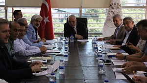 Akhisar Zeytin İhtisas OSB Müteşebbis Heyeti 8 gündem maddesi için toplandı