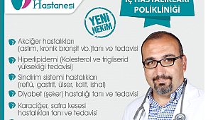 İÇ HASTALIKLARI UZMANI DR. BERRAN SERİNDAĞ GÖREVE BAŞLADI