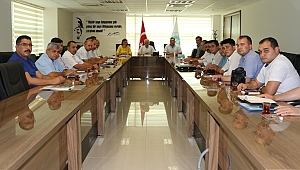 MASKİ İLÇE ŞEFLERİ, GENEL MÜDÜR COŞKUN BAŞKANLIĞINDA TOPLANDI