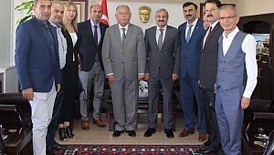 ATSO KAYMAKAM SABİT KAYA’YI ZİYARET ETTİ