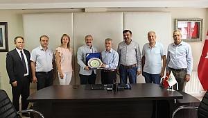 Kaymakam Peker’den ATSO’ya Veda Ziyareti
