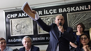 CHP'Lİ SAĞLAM ADAY ADAYLIĞINI AÇIKLADI