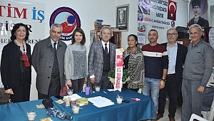 CUMHURİYET HALK PARTİSİNDEN ÖĞRETMENLER GÜNÜ ZİYARETLERİ