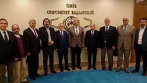 İzmir Medya Platformu'ndan 15 Temmuz Kahramanı Başsavcıya Ziyaret
