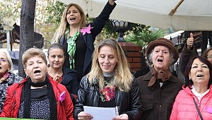KADINA ŞİDDETE DUR DE KELEBEKLER ÖLMESİN