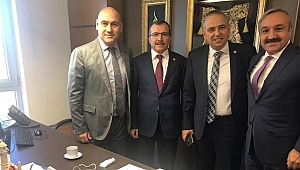 ULUSOY VE ALHAT ZEYTİN İÇİN ANKARA'DA
