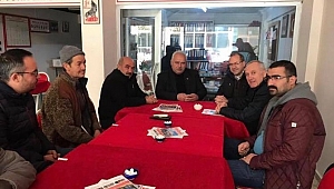 Ali Velestin MHP İlçe Teşkilatını Ziyaret Etti