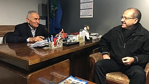 Ali Velestin Sanayi Esnafını ve Sanayispor Kulübünü Ziyaret Etti