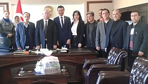 İYİ PARTİ'DEN KAYMAKAM KAYA'YA ZİYARET