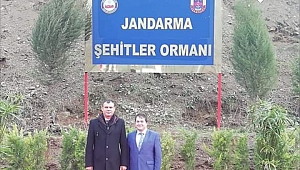 Salihli’de Jandarma Şehitler Ormanı Açıldı