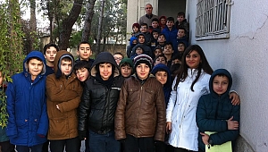 Akhisar Özel Yüksel Ortaokulu 5. Sınıf Öğrencileri Meteoroloji Müdürlüğü'nü ziyaret