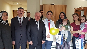 Başkan Ali Tulup Devlet Hastanesini Ziyarete Gitti