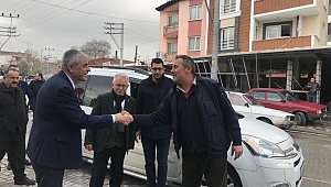 Eryüksel Esnafı Gezdi