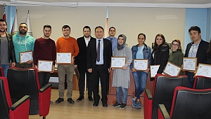 KOSGEB Uygulamalı Girişimcilik Eğitimi Sertifikaları Dağıtıldı