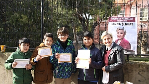 RAGIP BEY MUHTAR ADAYI ŞENBAY'DAN ÇOCUKLARA KARNE HEDİYESİ
