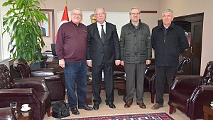 TÜRFAD YÖNETİMİNDEN KAYMAKAM SABİT KAYA’YA ZİYARET