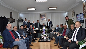 ATSO DAN ZİRAAT ODASINA HAYIRLI OLSUN ZİYARETİ
