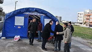 DUTLULU'DAN KAÇAR AİLESİNE TAZİYE ZİYARETİ